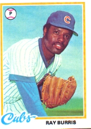 1978 Topps Baseball Cards      371     Ray Burris